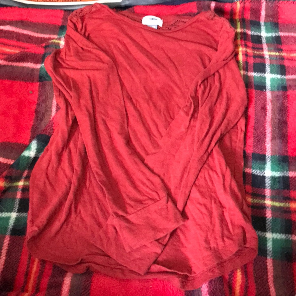 A long sleeve shirt